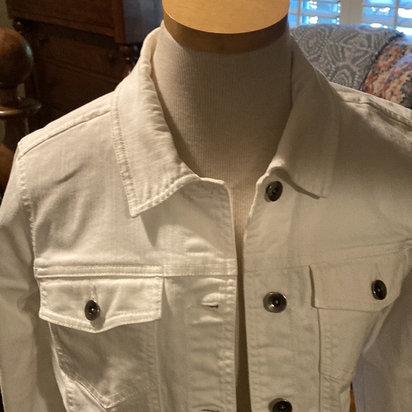 White Jean jacket - Picture 2 of 2